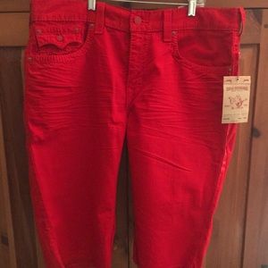 True Religion Men’s Shorts - Red